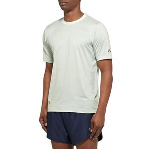 Tracksmith Men's Twilight Stretch Mesh Short Sleeve T-Shirt Mint Green Small